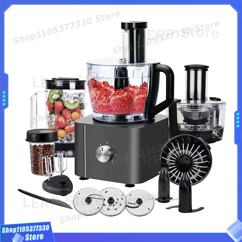 Kitchen Appliances Wholesale - 1000W Hochleistungs-Küchenmaschine mit Kupfermotor, Multifunktionales Küchengerät,