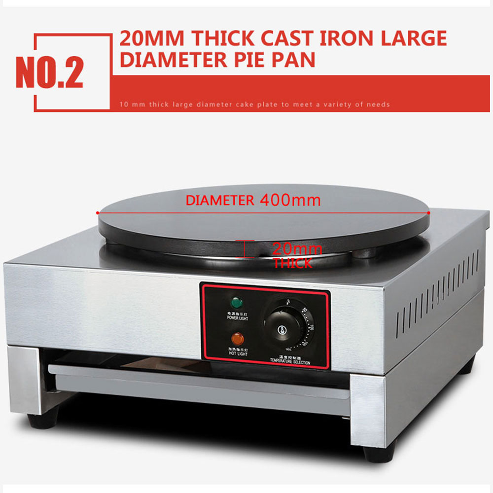Elektrische Crêpe-Maschine aus – Crepe Maker Non Stick Bewertung und Preis