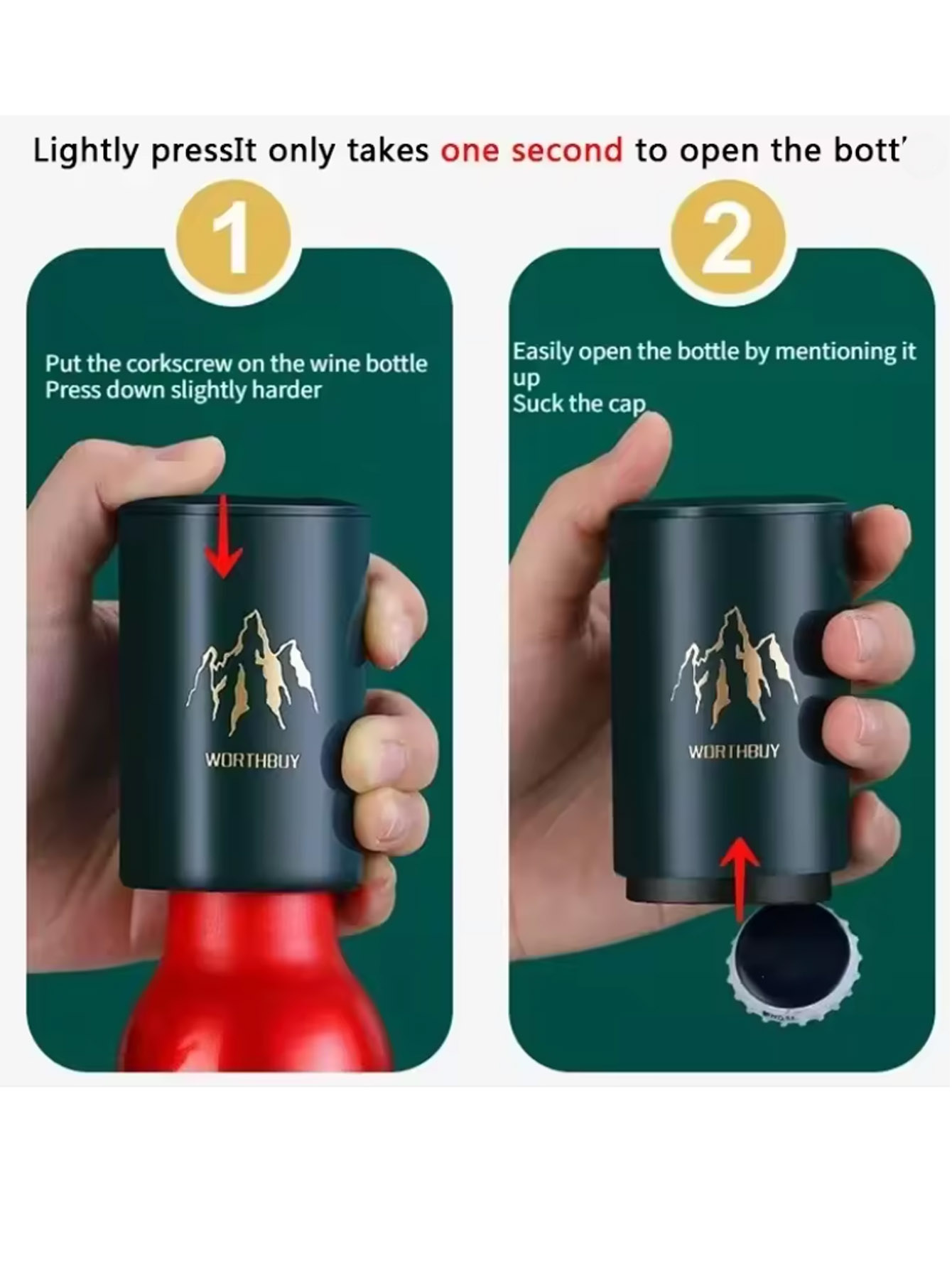 1Pcs Automatische Bier Flasche – Wine Opener Electric Bewertung und Preis