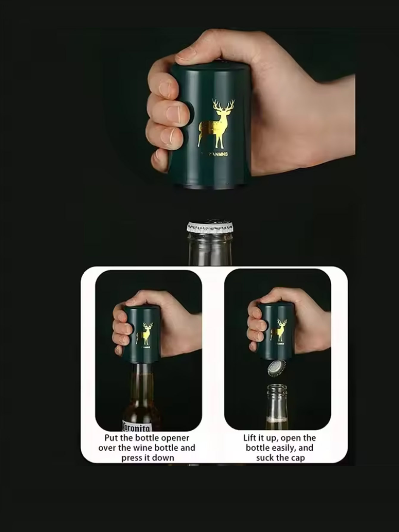 1Pcs Automatische Bier Flasche – Wine Opener Electric Bewertung und Preis