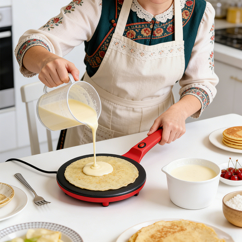 Einseitig beheizter elektrisch – Crepe Maker Non Stick Bewertung und Preis