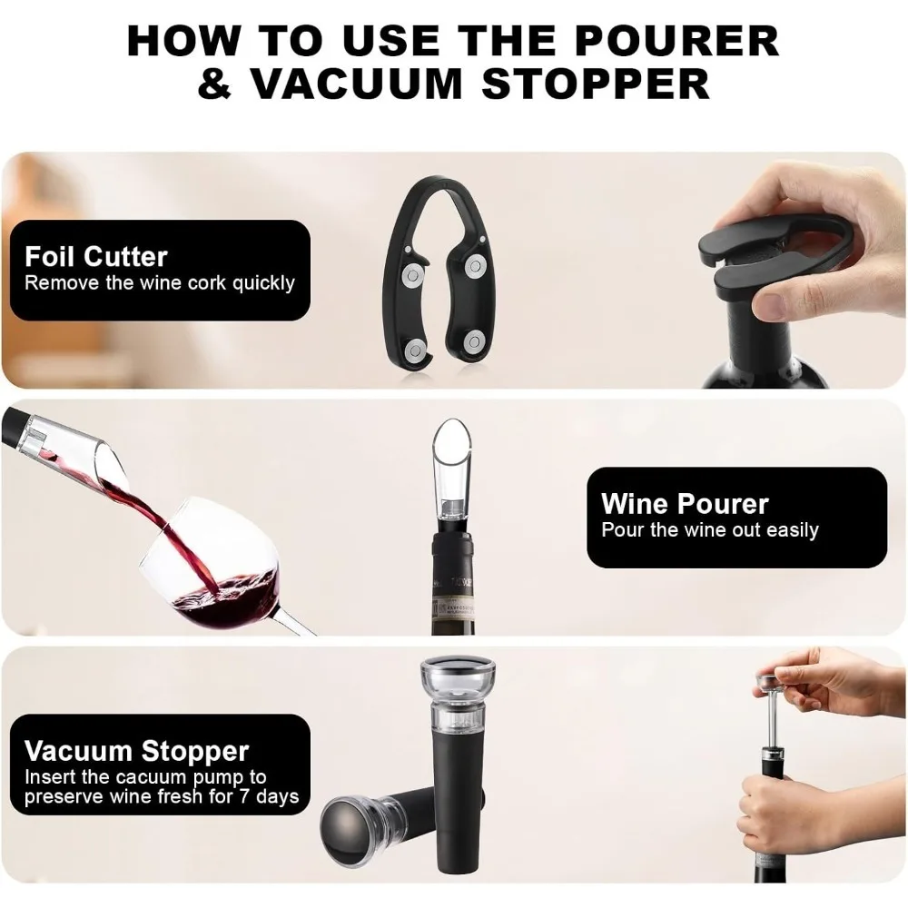Elektrisches Weinflaschenöffne – Wine Opener Electric Bewertung und Preis